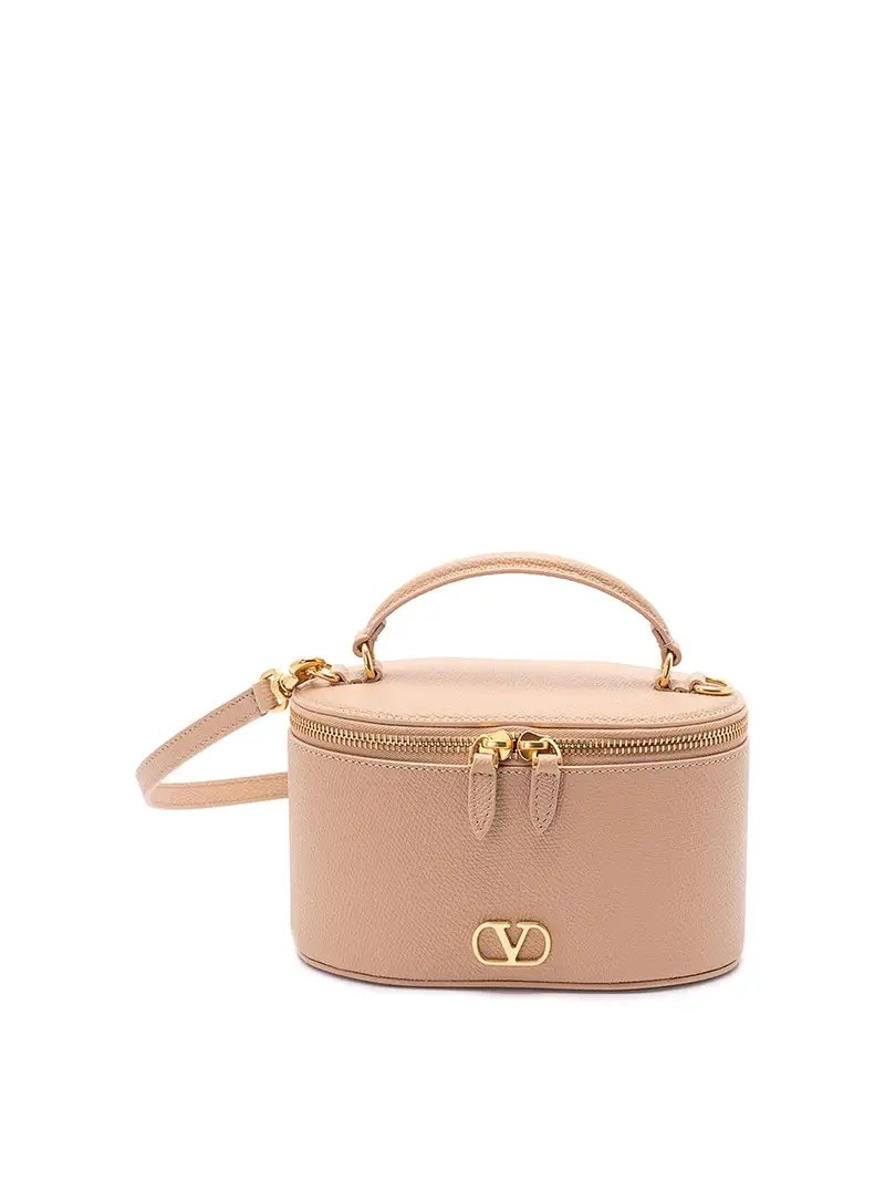 Valentino Garavani Custodia da toilette firmata Vlogo Rosa