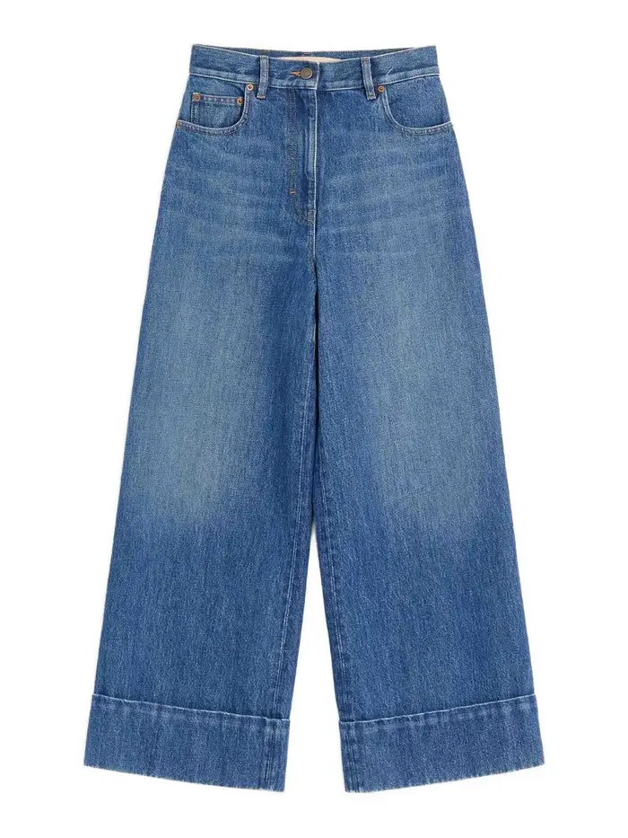 Valentino Garavani Denim 5 Tasche Lavaggio Medio