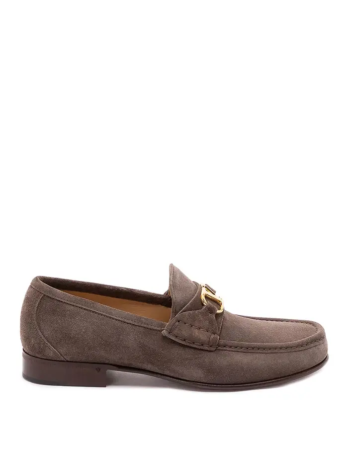 Valentino Garavani Mocassini firmati Vlogo Grigio