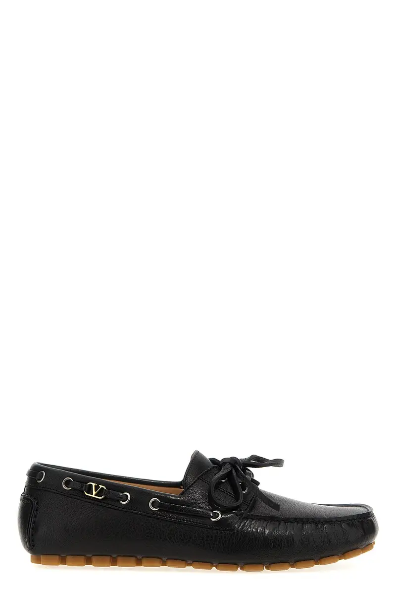 VALENTINO GARAVANI Mocassino Driver Fastaway Nero