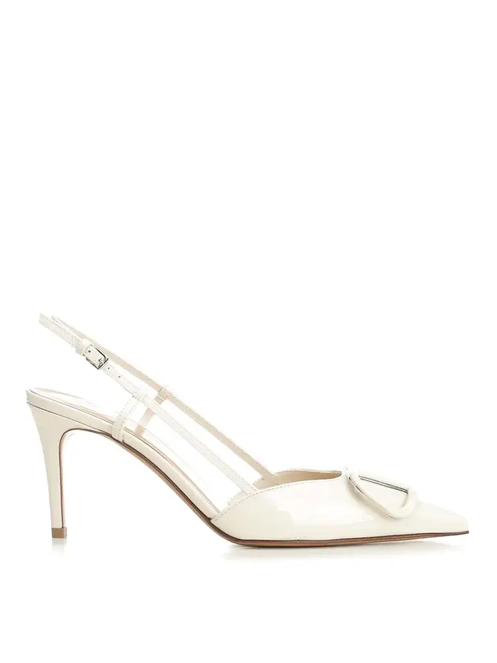 Valentino Garavani Slingback Bianco