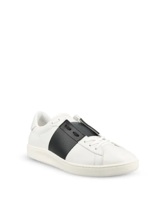 Sneakers in pelle BIANCO