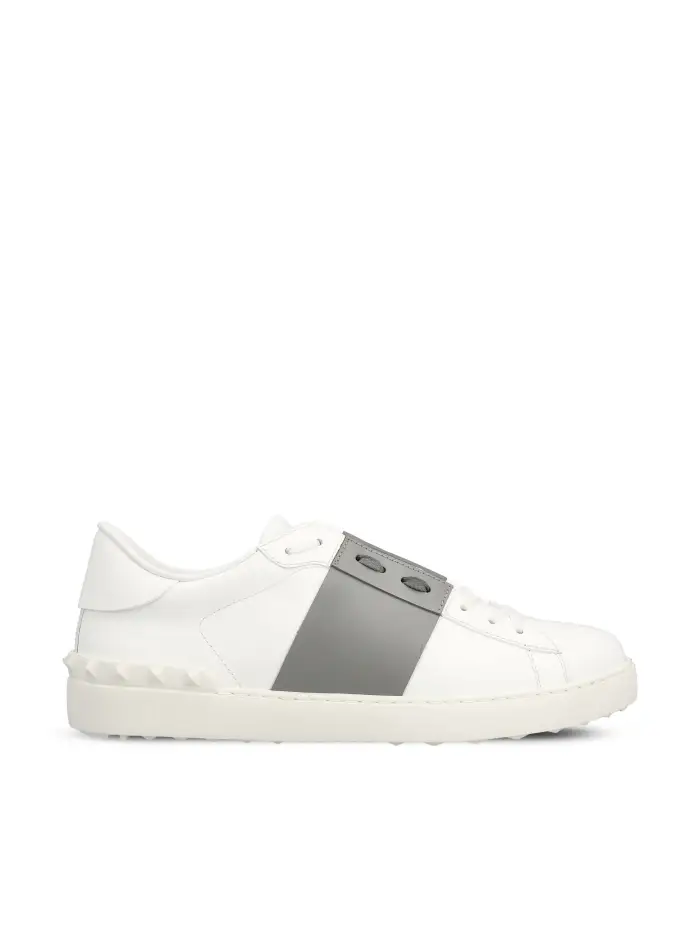 Sneakers in pelle BIANCO