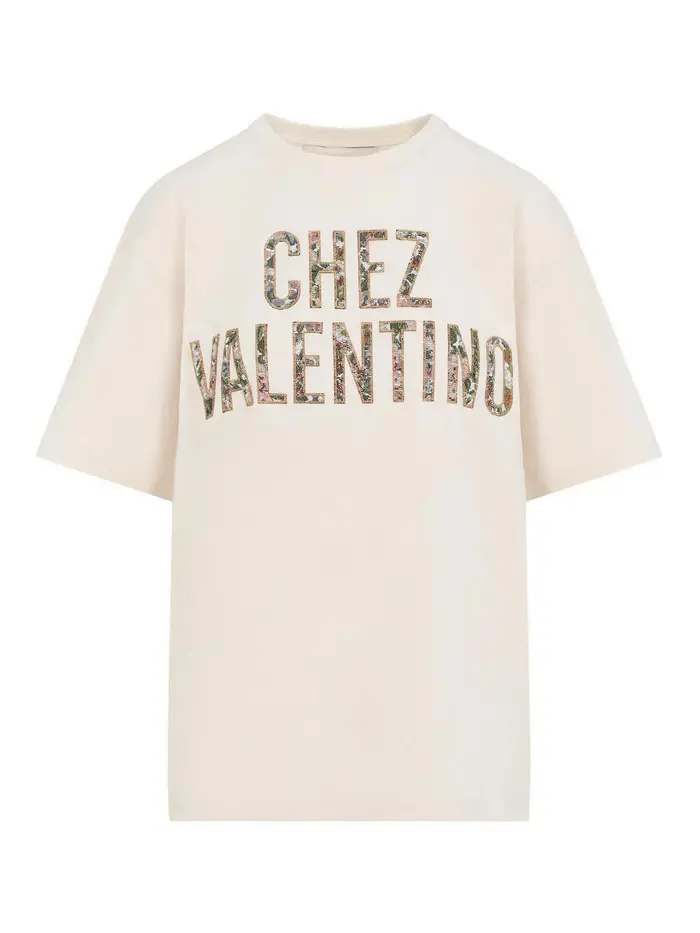 Valentino Maglietta in cotone Beige