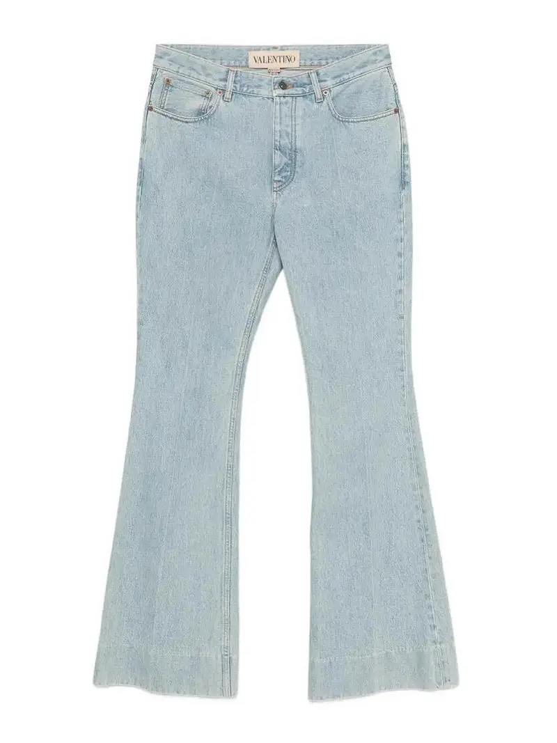Valentino Pantaloni in denim a 5 tasche Blu