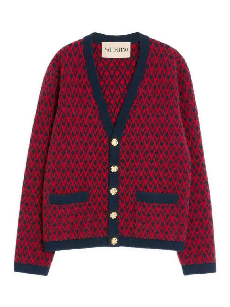 Valentino Cardigan Blu 3279933
