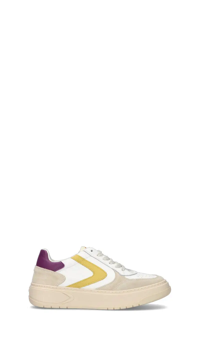 VALSPORT HYPE Sneaker donna bianca/gialla in pelle Vario