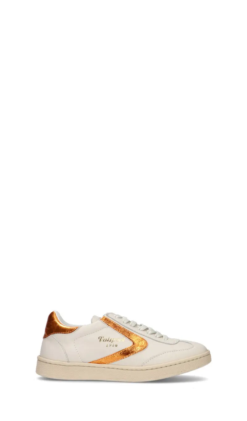 VALSPORT OLIMPIA Sneaker donna bianca/arancio in pelle Vario