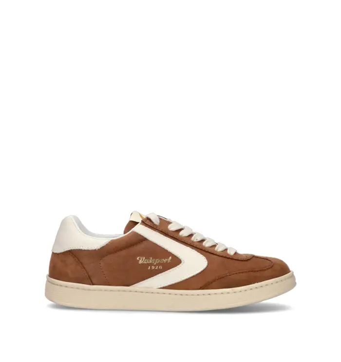 OLIMPIA Sneaker uomo marrone in nabuk Vario
