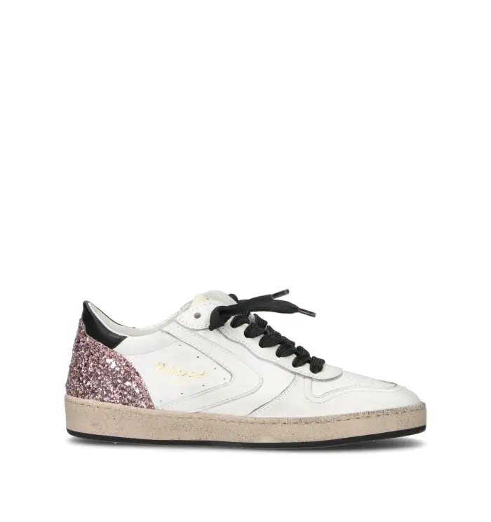 Sneaker donna bianca in pelle Vario