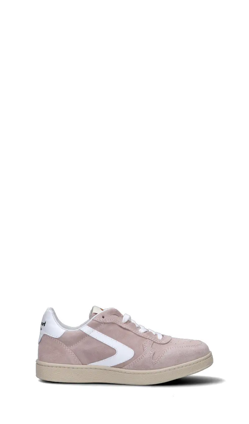 VALSPORT Sneaker donna rosa/bianca in suede Vario