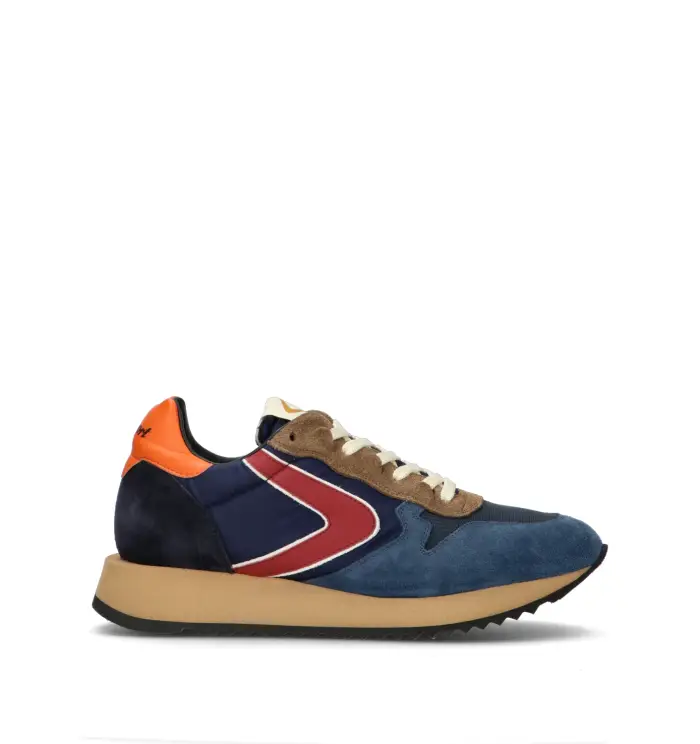 Sneaker uomo blu Vario