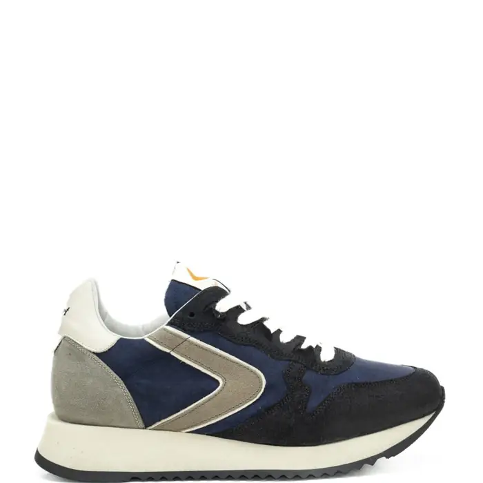 Valsport sneakers da uomo magic run con inserti in suede blu notte grigio