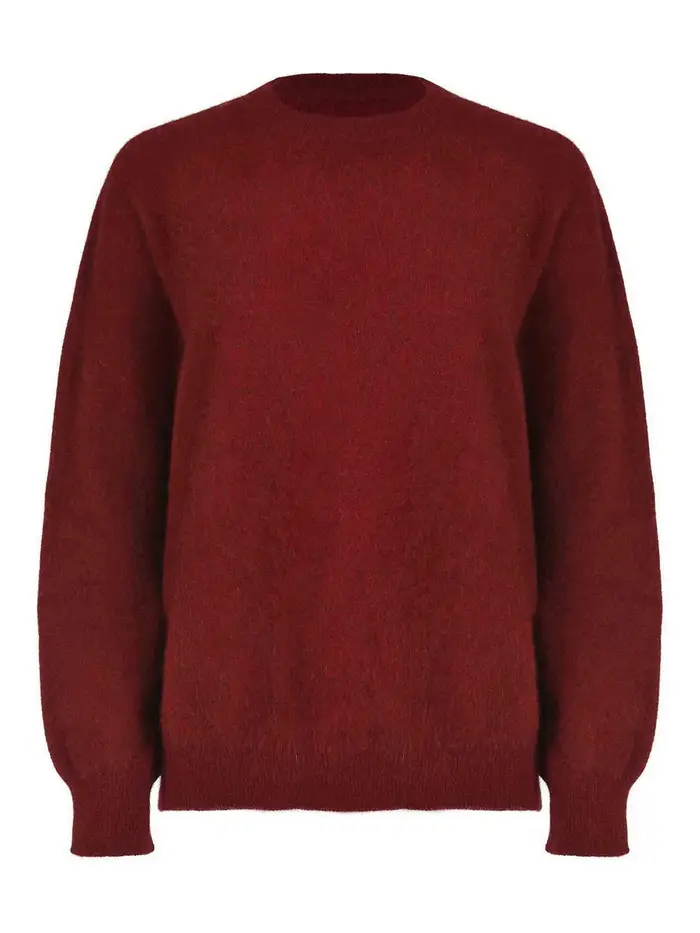Maglione Vanis Realizzato In Procione Rosso