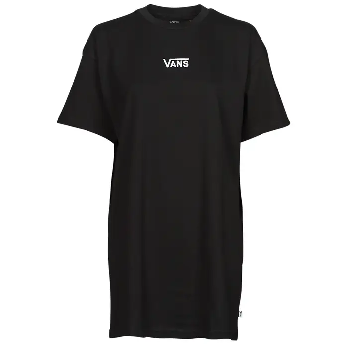 Abito corto Vans CENTER VEE TEE DRESS Nero