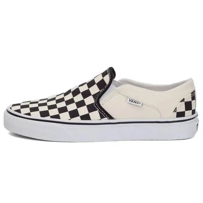 Asher Checkerboard Nero Bianco Sneakers Donna VN000VOSAPK 38 5