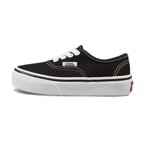 Vans Authentic Bambini Scarpe da Ginnastica Bambini Nere Bianco Puro VN000WWX6BT