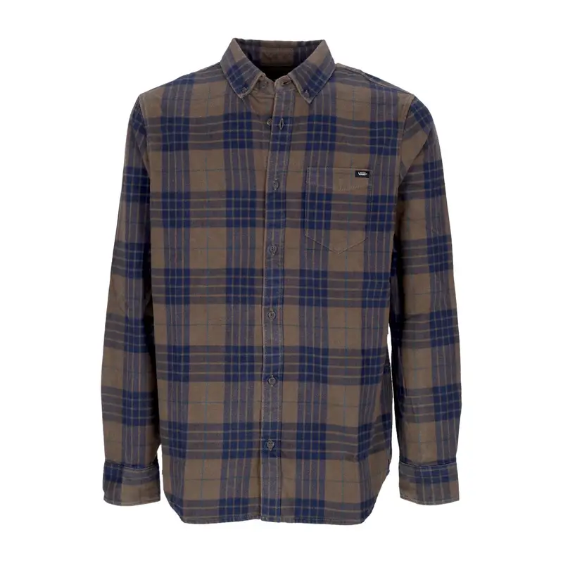 Vans Camicia Manica Lunga Uomo Gonzales L/Woven Shirt Canteen