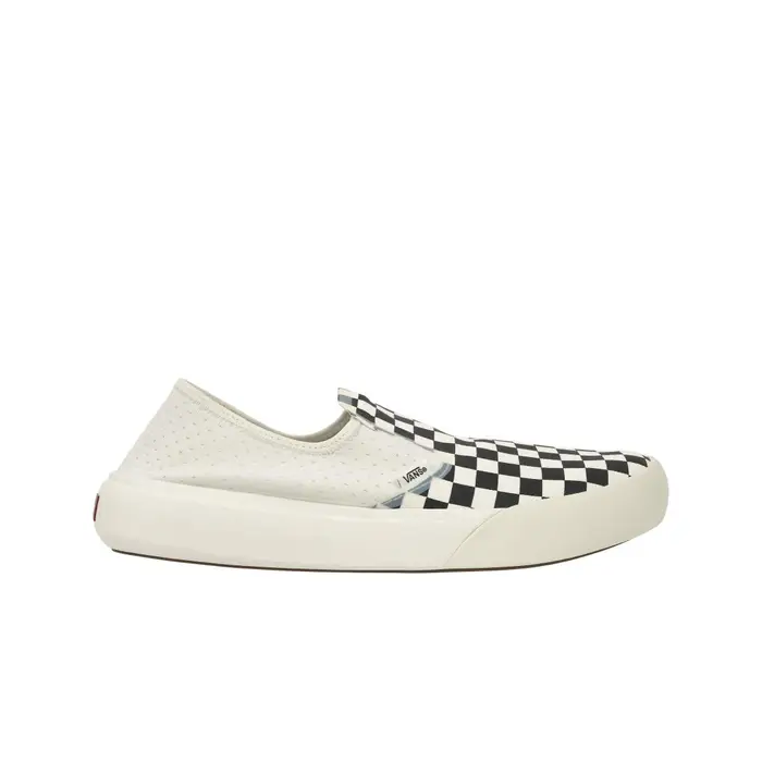 Vans ComfyCush One Scacchiera - Marshmallow Nero Sneakers Unisex Crema VN0A45J5Q4O