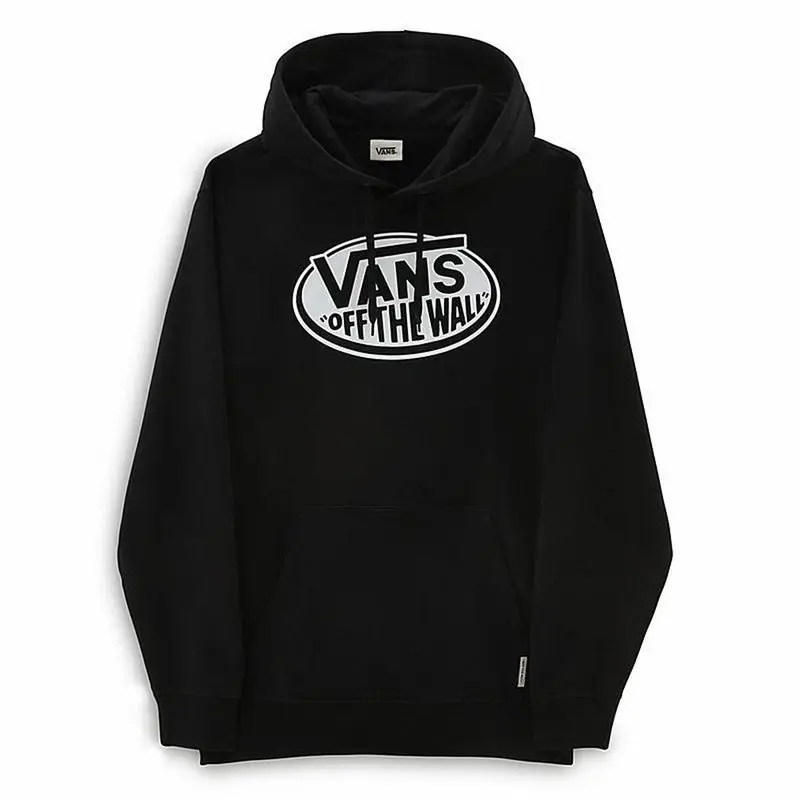 Felpa con Cappuccio Uomo Vans Classic Off The Wall Nero | Vans