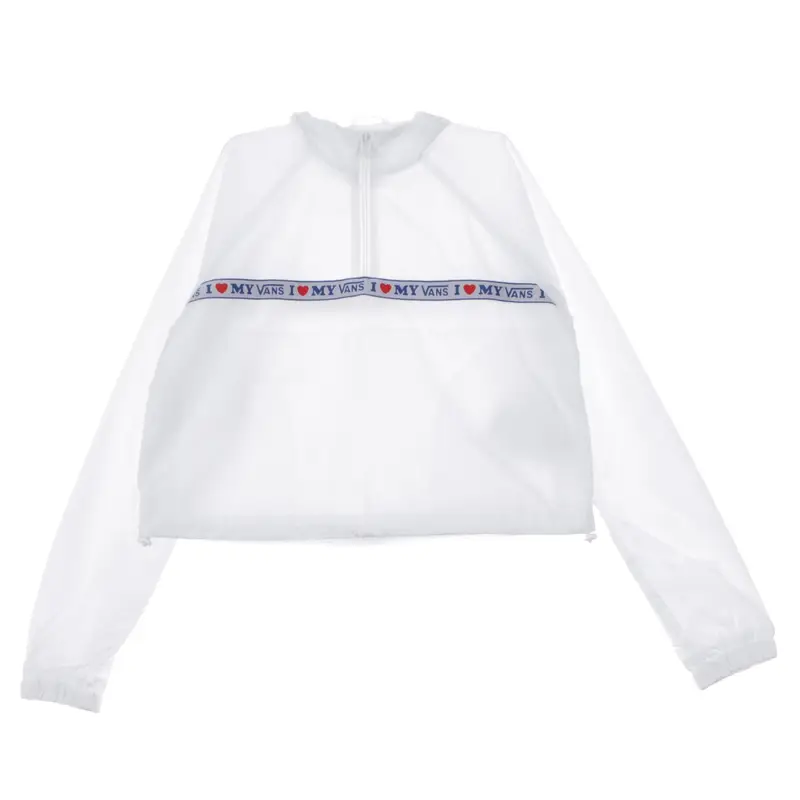 Vans Giacca a Vento Corta Donna Anorak White