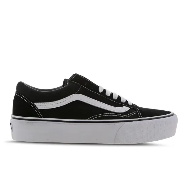 Vans Old Skool Donna - Sneakers Nero -, Cuoio Black