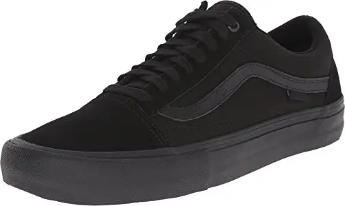Vans Old Skool Pro, colore nero e bianco, Nero (blackout), 38 EU