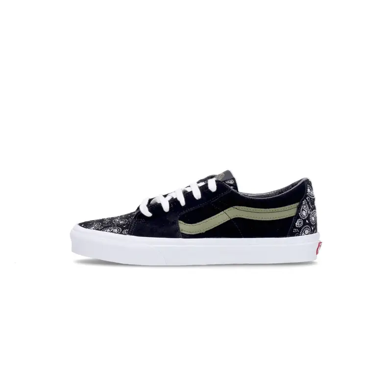 Vans Scarpa Bassa Uomo Sk8-low Paisley Suede Black
