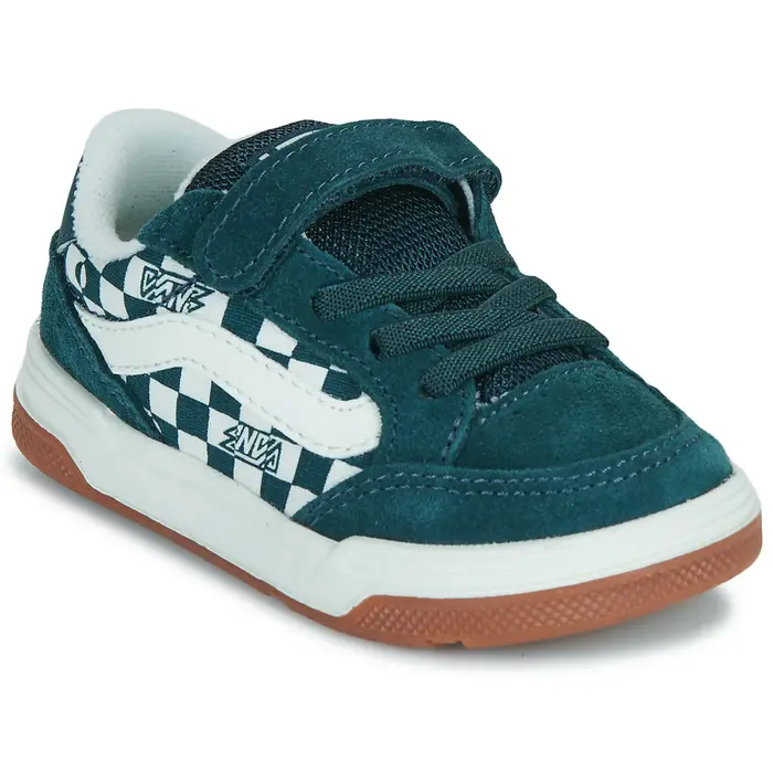 Scarpe bambini Vans Hylane V GEO CHECK Mystic Moss Verde