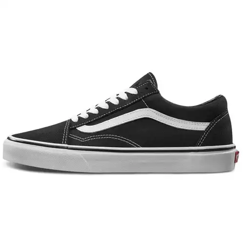 Vans Scarpe da ginnastica unisex Old Skool nere bianche VN000D3HY28 40 5