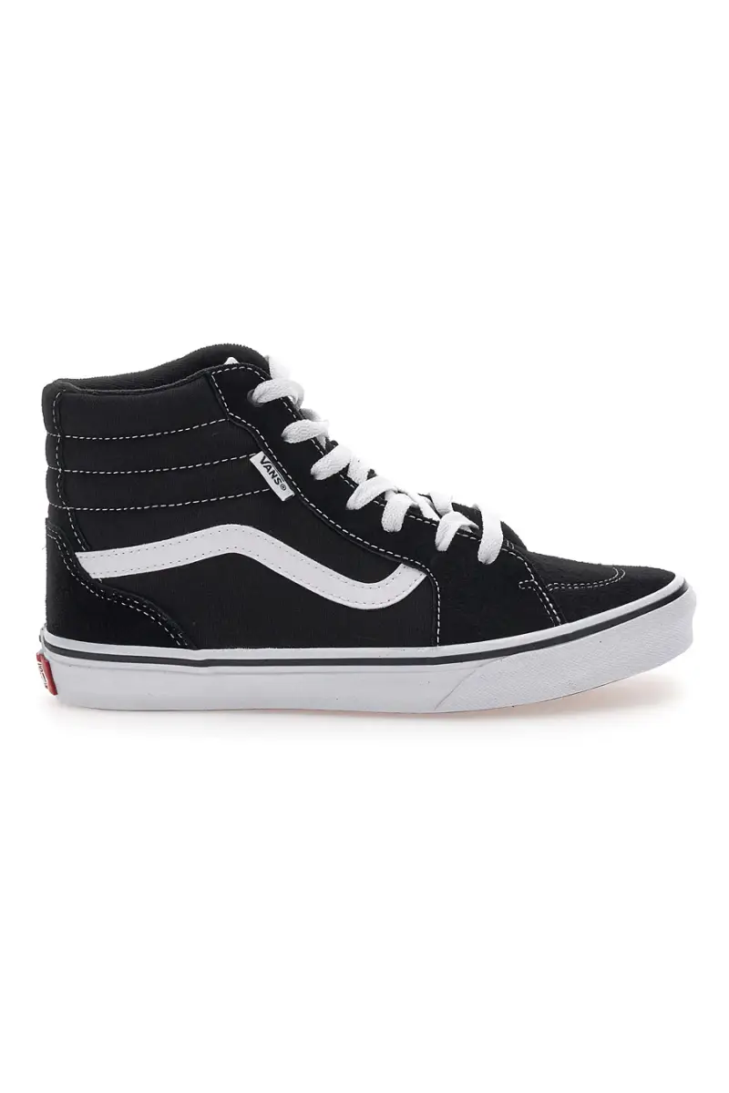 VANS Sneakers Mid-Cut nere con dettagli bianchi FILMONE HI [NERO