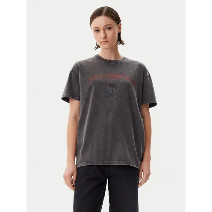 T-shirt Palm Impresa VN000MCM Nero Regular Fit