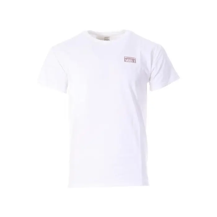 T-shirt Vans Plate Bianco