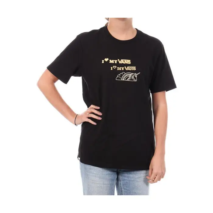 T-shirt Vans Stamp Nero