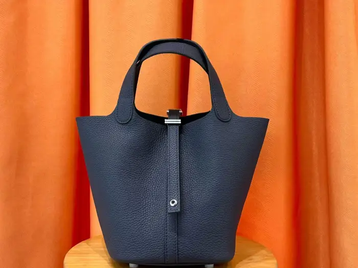 Borsa Tote da Donna in Vera Pelle 2024 - Borsa a Mano in Pelle Bovina di Grande Capacità 18cm