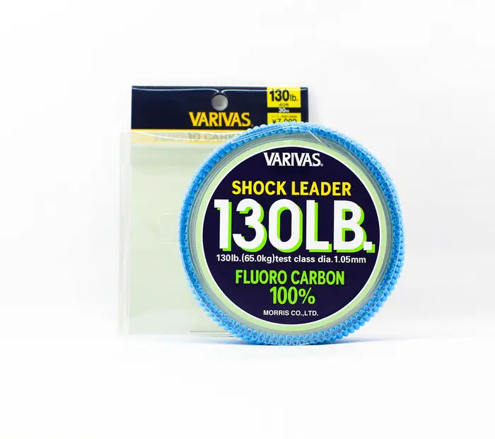 Fluorocarbon Shock Leader Line 30m 130lb (9930) chiaro