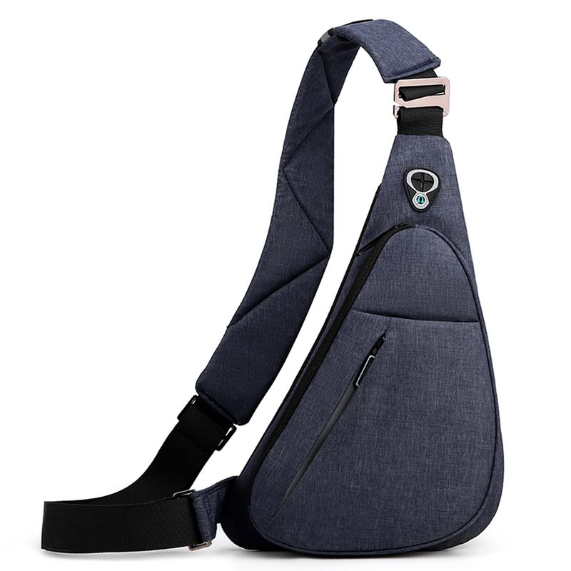 VARLIVOO Zaino Monospalla Uomo Blu