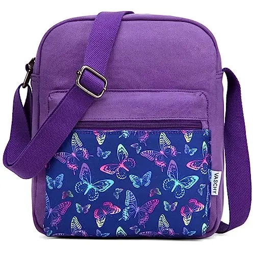VASCHY Borsa Bambina, Borsetta Bambina Borsa Tracolla Bambina Borsetta Ragazza con Animali Borse Donna Tracolla con