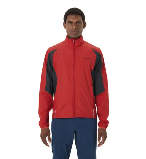 Vaude Giacca antivento Dundee Classic ZO Rosso