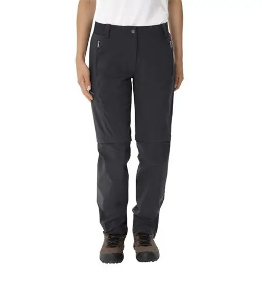 Vaude Farley Stretch II - pantaloni zip-off - donna Black