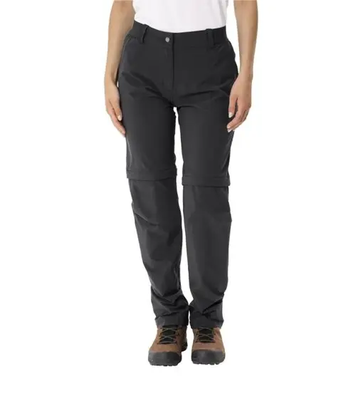 Vaude Farley Stretch ZO II - pantaloni trekking - donna Black