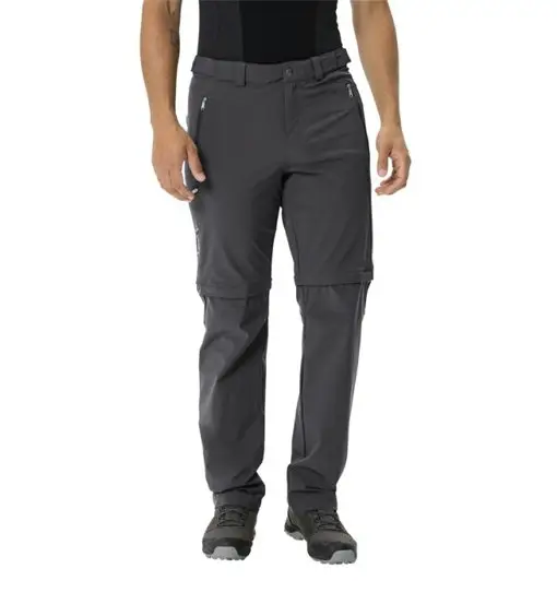Vaude Farley Stretch ZO T-Zip II - pantaloni trekking - uomo Black