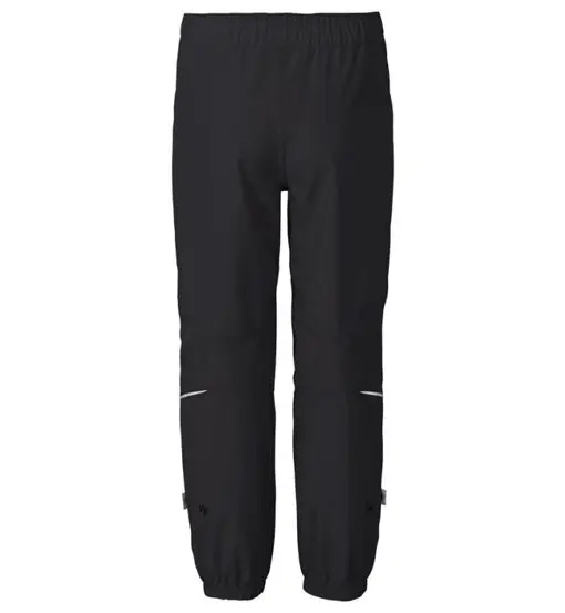 Vaude Grody Pants V Jr - pantaloni antipioggia - bambino Black