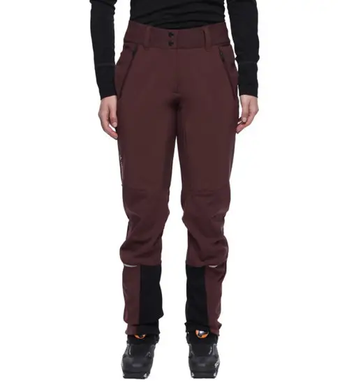 Larice IV W - pantaloni softshell - donna Red