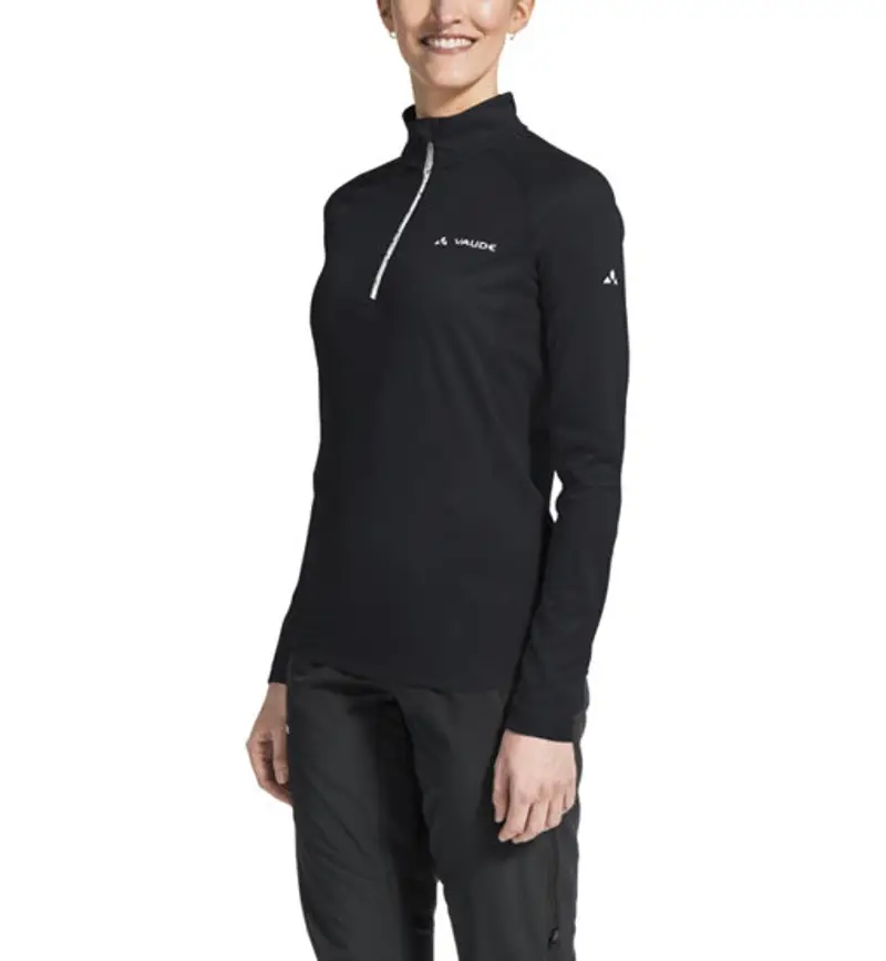 Vaude Larice Light - felpa in pile - donna Black