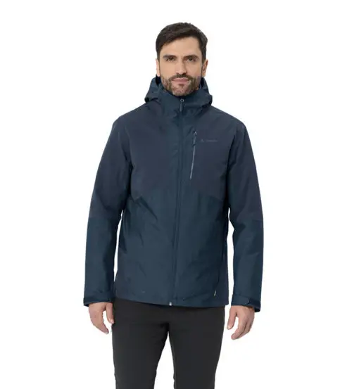 Vaude M Miskanti 3in1 II - giacca con cappuccio - uomo Blue
