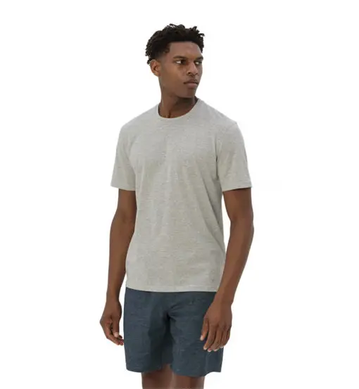 Me Mineo Striped II - maglia trekking manica corta - uomo Grey