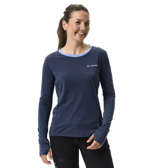 Vaude Sveit LS II W - maglia a maniche lunghe - donna Blue