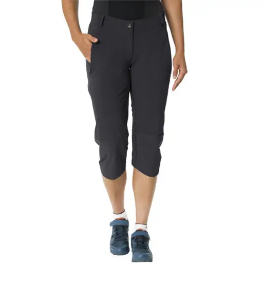 Vaude W Yaras 3/4 - pantaloni ciclismo - donna Black