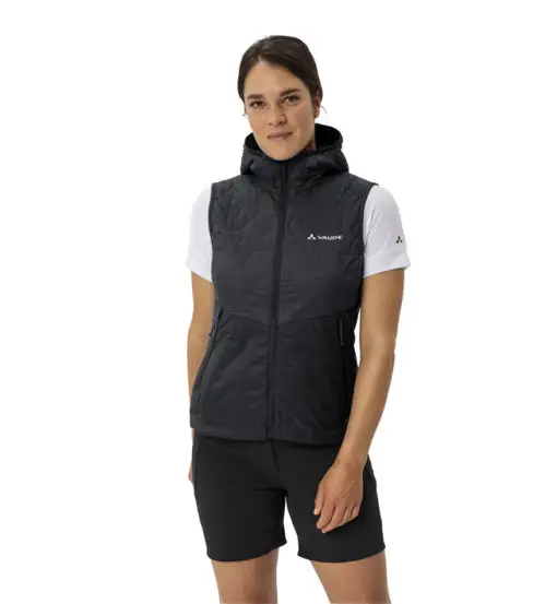 Wo Freney V - gilet in Primaloft - donna Black